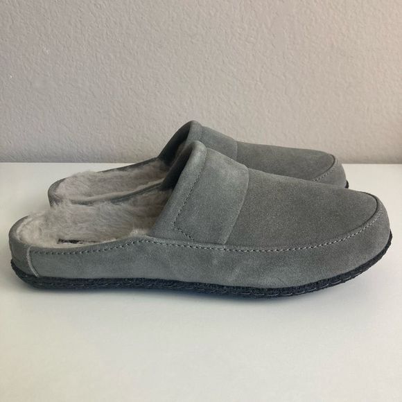 Sorel Other - Sorel Men’s Falcon Ridge II Scuff Suede Slipper Grey Quarry Grill US size 10